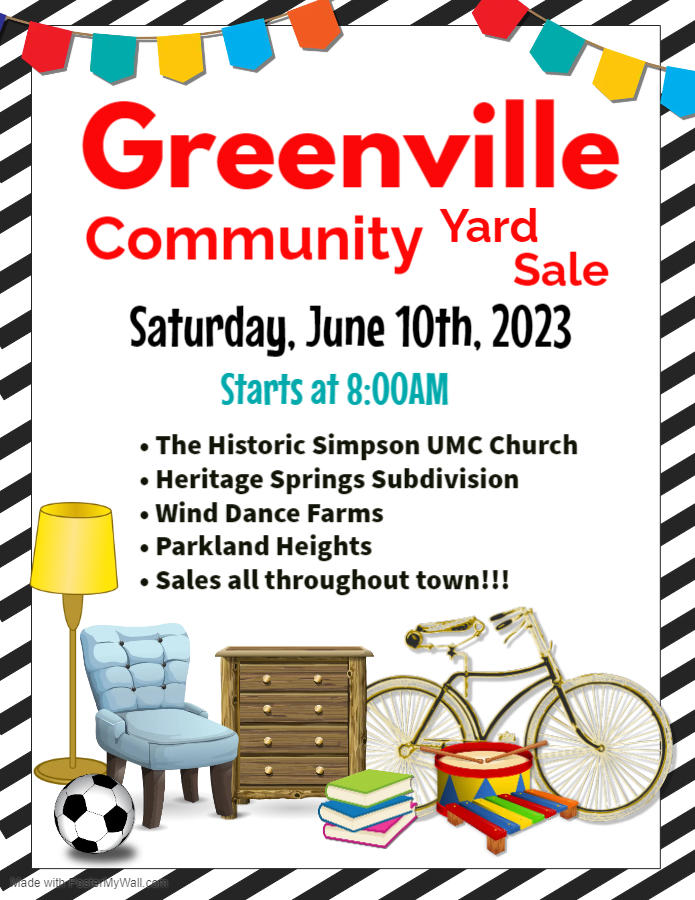 Greenville Community Yard Sale